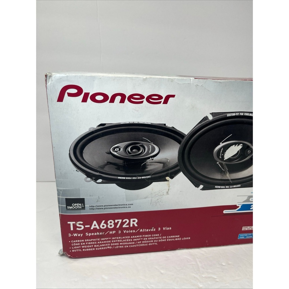 Pioneer TS-A6872R 6x8 3-Way Car Speakers